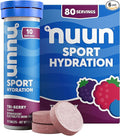 Nuun, Electrolyte Drink Tabs Tri Berry, 8 Count, 1.9 Ounce (Pack of 6)