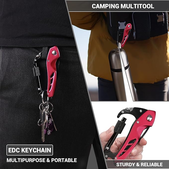 FUNBRO Multitool knife (Red)