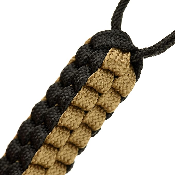 M-Tac Skull Knife Lanyard with Bead – Paracord Lanyard for Knives & EDC – Tactical Knife Fob Pull Cord – Durable Paracord