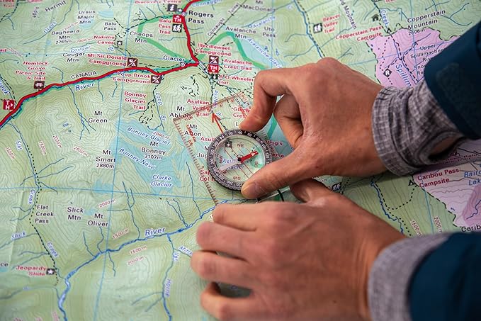 Coghlan’s Outdoor Compasses for Hiking, Camping, Survival & Orienteering – Map, Lensatic, Liquid-Filled, Wrist, Carabiner & Pocket Navigation Tools