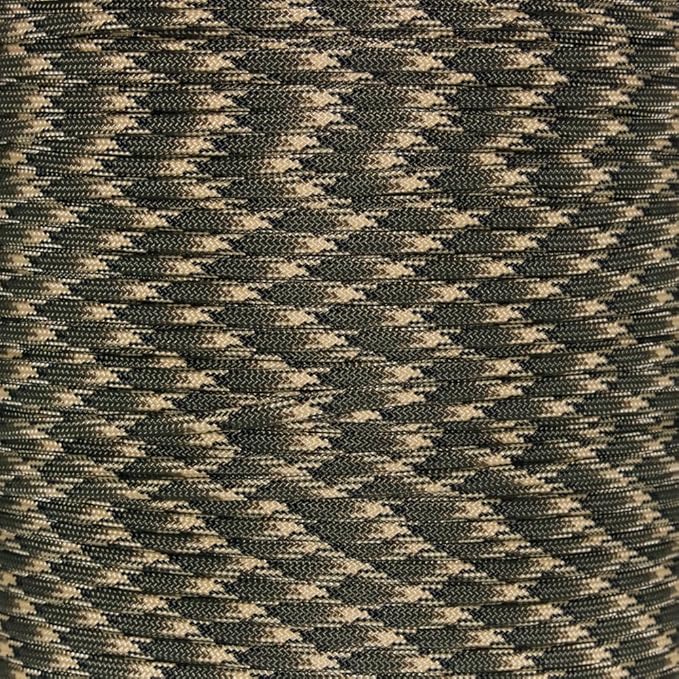 Paracord Planet Nylon 550lb Type III 7 Strand Paracord - Made in The U.S.A - Strong and Durable