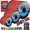 750Ib Reflective Paracord Rope,100' 200' 500' 1000', 4mm 11 Strand Parachute Spool Cord with Collecting Bag, para Cord Lanyard for Hammock, Camping