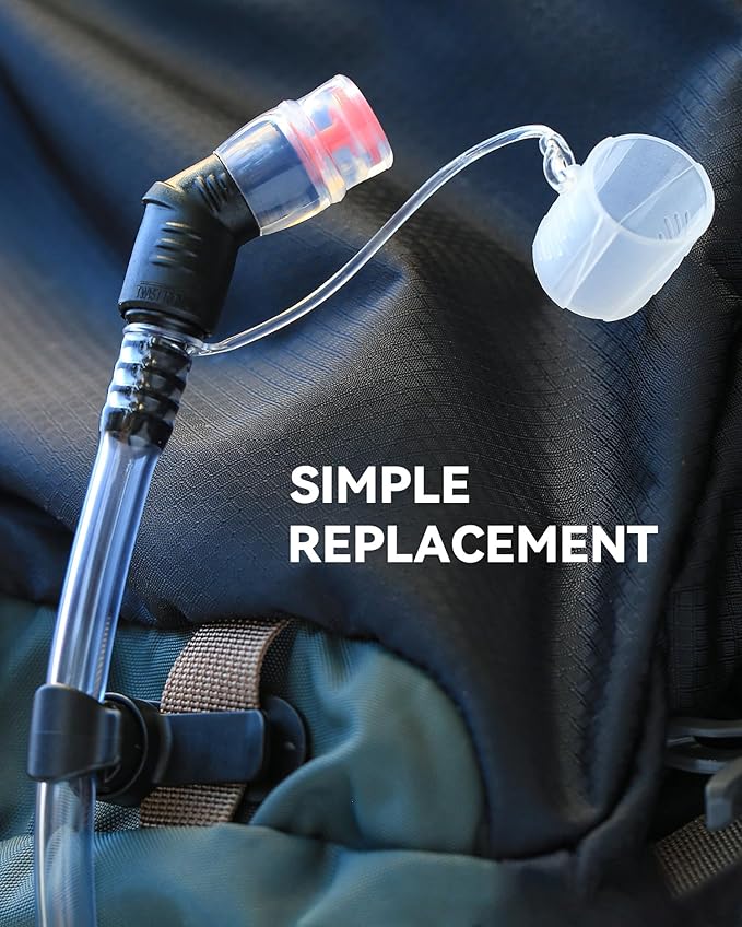 Switch Bite Valve Tube Nozzle Replacement Kit, Compatible with Hydration Packs