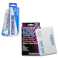Stormsure Flexible Repair Adhesive (15g) - Clear + TUFF Tape Repair Tape (0.5m) - Waterproof and Durable Repair Bundle