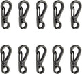 SWATOM Small Mini Carabiner Clip Tiny Spring Snap Hook Keychains Micro Carabiners for Paracord EDC Alloy Key Rings Outdoor Hiking Fishing Camping Backpack Accessories