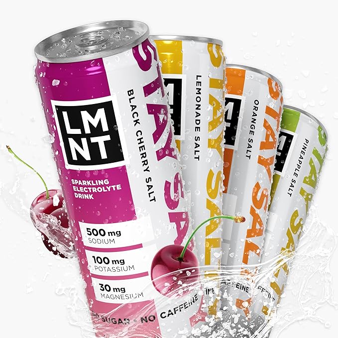 LMNT Sparkling Electrolyte Drink - Variety Pack | 12-Count