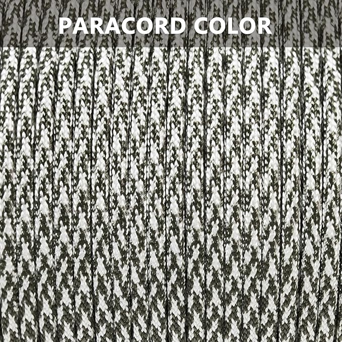 Paracord 325lb Diameter 2.7mm - 5 Strand Parachute Spool Cord - 100ft 200ft,Paracord for Camping,Hiking,Fishing,Outdoor and DIY