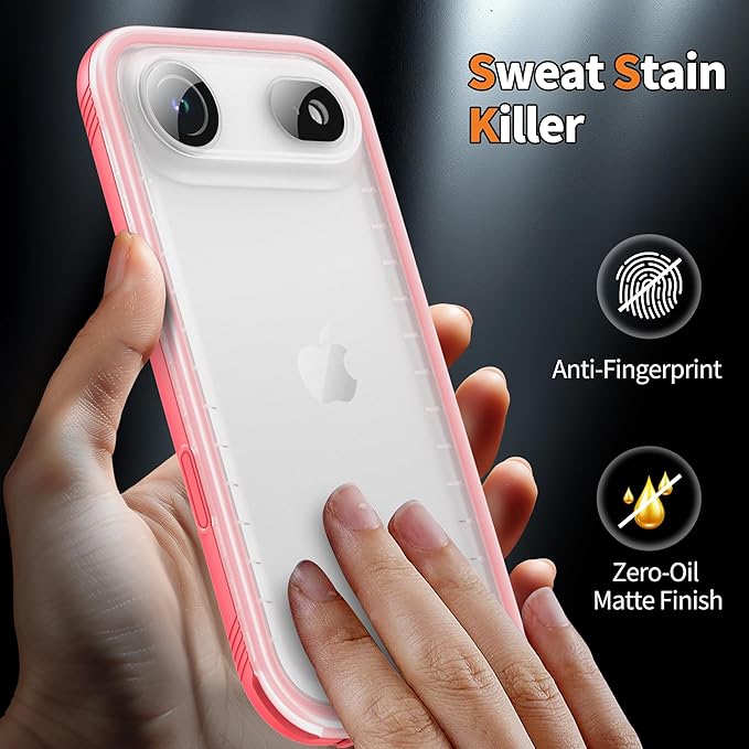 Cozycase TOP Waterproof Case for iPhone Air - Military Heavy Duty 360 Shockproof Full Body with Screen Camera Protector Double IP68 Water Dust Drop Proof Hard Rugged Tough Front Back Slim Cover