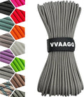 VVAAGG 1000 Paracord Rope 100FT Utility Parachute Cord 4mm 12 Strand Nylon Camping Rope, Tent Rope, Clothsline Rope