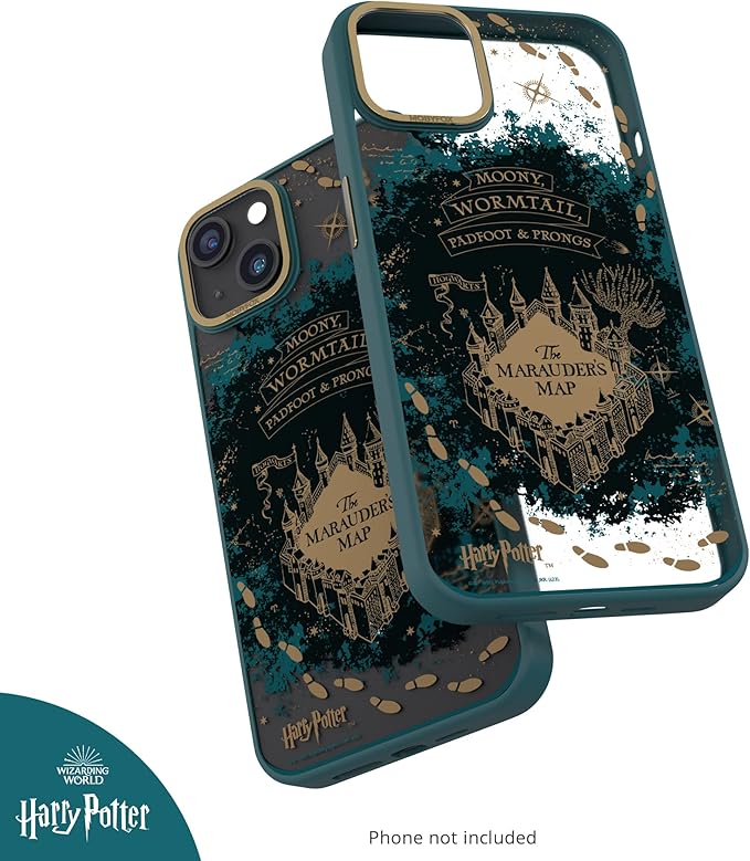 MobyFox Harry Potter Marauder's Map Phone Case - Officially Licensed, Compatible with iPhone 13 Mini