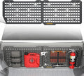 Trumgeta Aluminum Front Bed MOLLE Panel Fit for 2019–2026 Chevy Silverado 1500 5.8FT, No-Drill Installation, Heavy-Duty Truck Bed Organizer Storage Rack System for Tools and Outdoor Equipment
