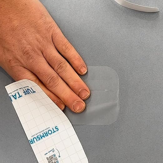 Stormsure Rapid Repair - Inflatable Tent Repair Kit + 30ml Stormcure - Quick Fixes for Holes, Tears, and Leaks: 10x Faster Cure Time