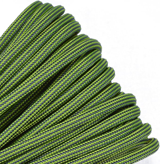 BORED? PARACORD! 550 lb Paracord – Ideal for Crafting, DIY Projects, Camping, Military & Active Outdoors – 300+ Colors – Tactical Parachute Cord Type III – Strong - Boom Diggity 50 Feet