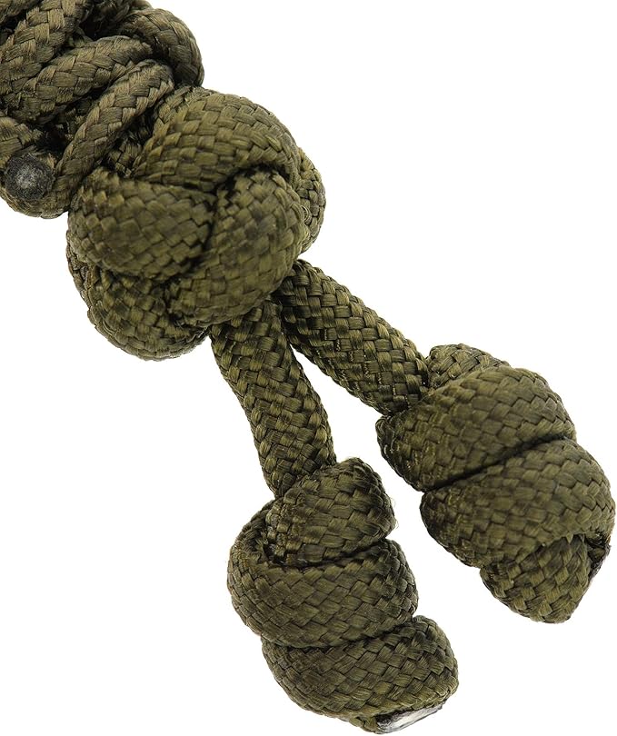 M-Tac Skull Knife Lanyard with Bead – Paracord Lanyard for Knives & EDC – Tactical Knife Fob Pull Cord – Durable Paracord