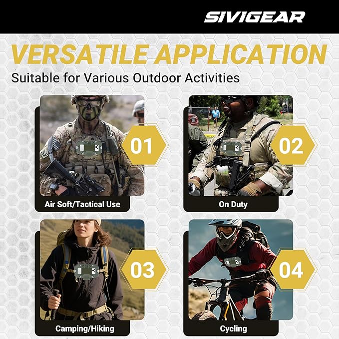 Tactical Molle Phone Holder for Plate Carrier Vest, Quick Release & Adjustable Phone Mount, Compatible with 4.7-6.7 inch Smart Phones, Durable Tactical Accessories for Outdoor Enthusiasts