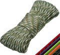 Paracord 550 Rope 100 Feet 5/32 Inch 7 Strand Type III Nylon Rope Parachute Cord for Survival Gear, Hiking, Camping, and Outdoor Use