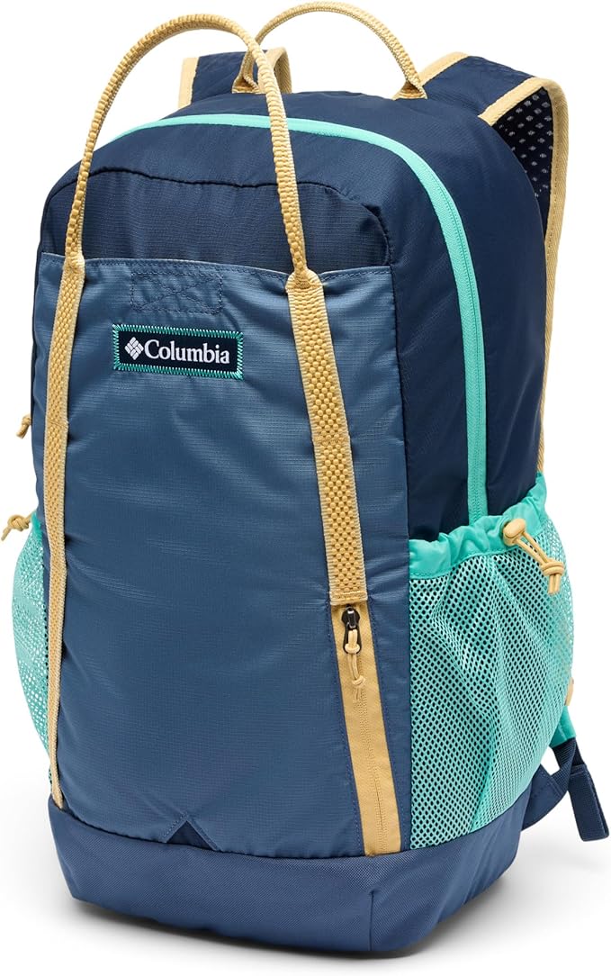 Columbia Unisex Echo Mountain 25L Backpack, Dark Mountain/Coll Navy/Sand Dune, One Size
