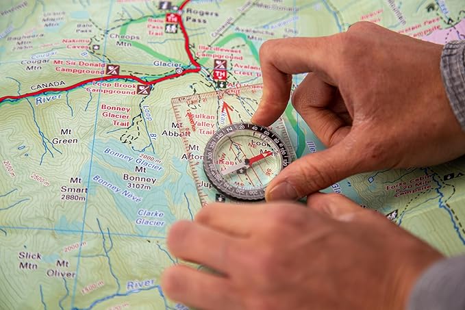 Coghlan’s Outdoor Compasses for Hiking, Camping, Survival & Orienteering – Map, Lensatic, Liquid-Filled, Wrist, Carabiner & Pocket Navigation Tools