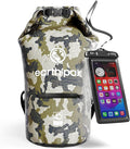 Earth Pak Waterproof Dry Bag with Zippered Pocket - Waterproof Dry Bag Backpack Keeps Gear Dry