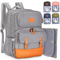 PILLANI Baby Diaper Bag Backpack - Large Bag for Boys & Girls, Waterproof Diaper Backpack - Travel Diaper Bags w/Changing Pad, Baby Registry Search & Shower Gifts - Essentials Must Haves Newborn Stuff
