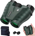 25x32 UHD Compact Binoculars for Adults High Powered - Large View Binoculars with Clear Low Light Vision - Super Bright Lightweight & Waterproof Binocular for Bird Watching Travel Hunting
