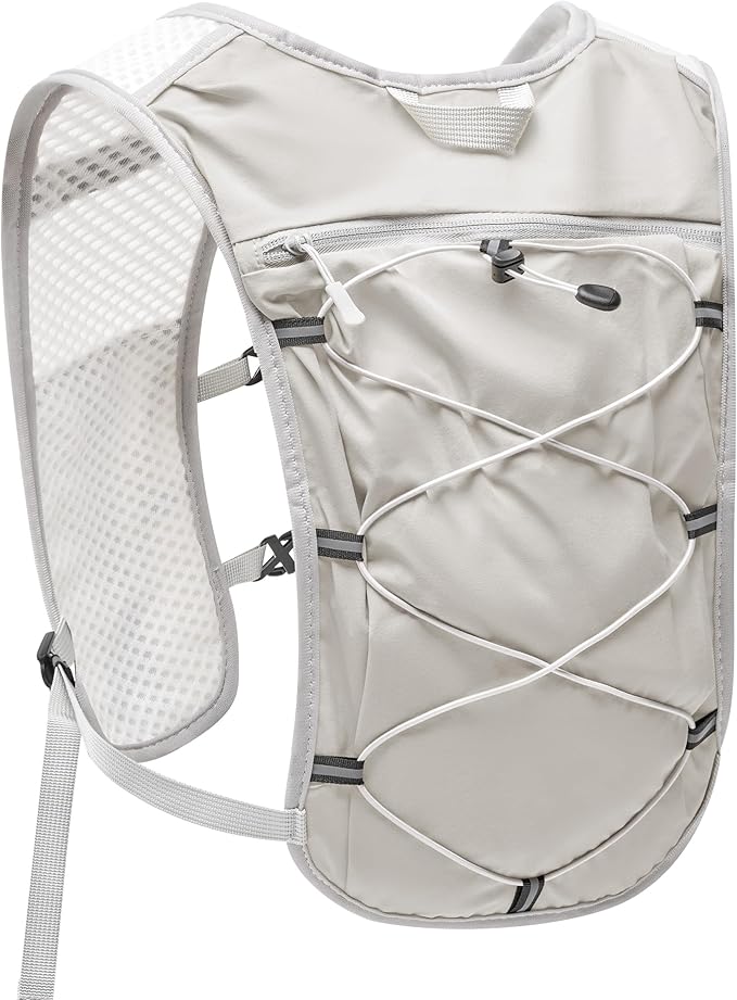 Small Lightweight Hiking Backpack, 3D Breathable Mesh Backpack with Water Bottle & Phone Pockets, Travel Daypack for Men Women, Cycling & City Tour