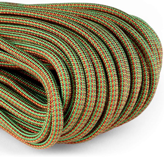Atwood Rope MFG Color Changing 550 Paracord 100 Feet 7-Strand Core Nylon Parachute Cord Outside Survival Gear Made in USA | Lanyards, Bracelets, Handle Wraps, Keychain