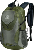 WATERFLY Lightweight Packable Hiking Backpack: 30L Foldable Travel Daypack Ultralight Camping Day Pack for Woman Man