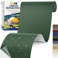 Fabric Repair Tape, Self Adhesive Canvas Repair Patch, Waterproof Outdoor Canvas Tape/Patch Kit for Sun Shades Clothing Tent Awnings Boat Cover Couches Army Green 4x71 inch