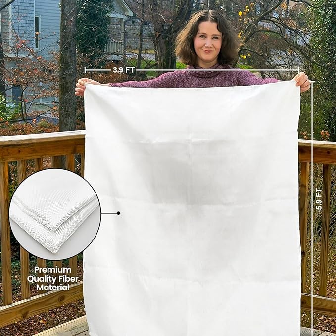 Prepared Hero Emergency Fire Blanket XL - 1 Pack - Fire Suppression for Kitchen, 47" x 71" Fiberglass Fire Blanket for Home