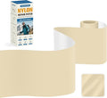KING MOUNTAIN Self Adhesive Nylon Fabric Repair Tape, 4×63 Inches, Quick Down Jacket Repair Patch, Waterproof Outdoor Gear Patch Kit for Tent,Backpacks,Umbrella, Gloves, Sleeping Bag (Beige)