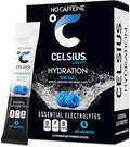 CELSIUS Hydration™ Blue Razz, Sugar Free Electrolyte Hydration Drink Mix (Pack of 14)