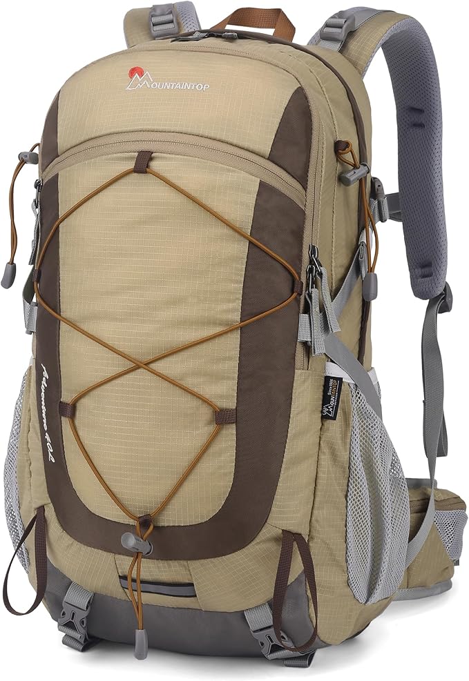 MOUNTAINTOP 25L/40L Hiking Backpack,Lightweight Travel Backpack for Men Women Outdoor Backpacking, Camping