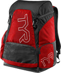 Alliance Backpack TYR Wet/Dry Athletic Gym and Pool Bag for Men and Women - Separate Wet/Dry Compartments, 45L Capacity, Ergonomic, Water-Resistant - Available in Team Colors