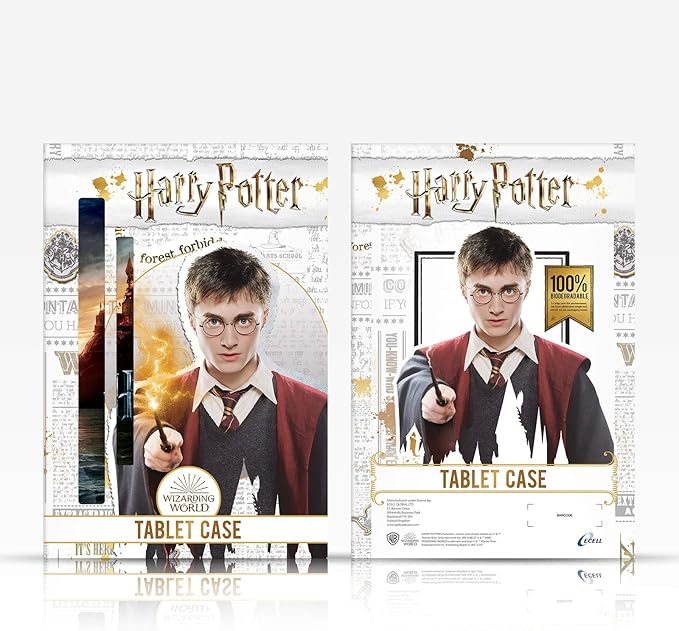 Head Case Designs Officially Licensed Harry Potter Dementor Prisoner of Azkaban II Leather Wallet Case Compatible with Amazon Kindle Paperwhite 6