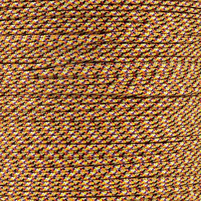 Paracord Planet 325 Paracord – 3 mm Type II Nylon Parachute Cord with 3 Inner Strands (Random, 100 ft)