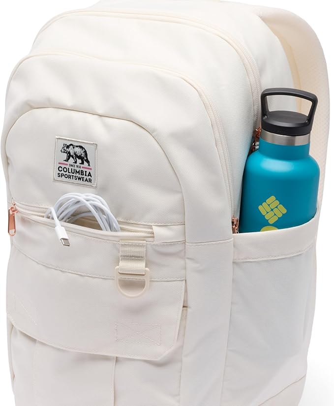 Columbia Unisex Buxton 26L Backpack, Chalk, One Size