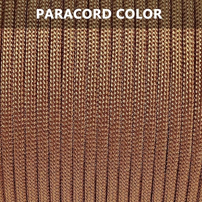 Paracord 325lb Diameter 2.7mm - 5 Strand Parachute Spool Cord - 100ft 200ft,Paracord for Camping,Hiking,Fishing,Outdoor and DIY