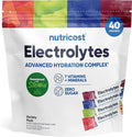 Nutricost Electrolytes Complex, Variety Pack Flavored, 40 Stickpacks - Advanced Hydration Complex