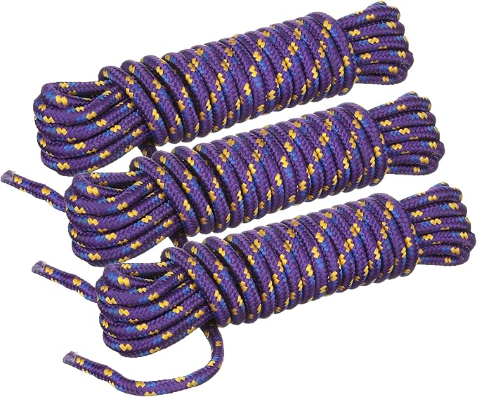 Attwood Neon Colored Diamond Braided Polypropylene Marine Utility Cord