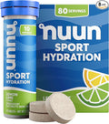 Nuun, Electrolyte Drink Tabs Lemon Lime, 8 Count, 1.9 Ounce