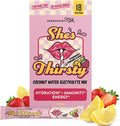 Legendairy Milk She’s Thirsty – Strawberry Lemonade, No Sugar Added Electrolytes Powder Packets–Coconut Water Mix for Women, Instant Hydration Packets, Immune Support, Pregnancy Safe, 18 Ct