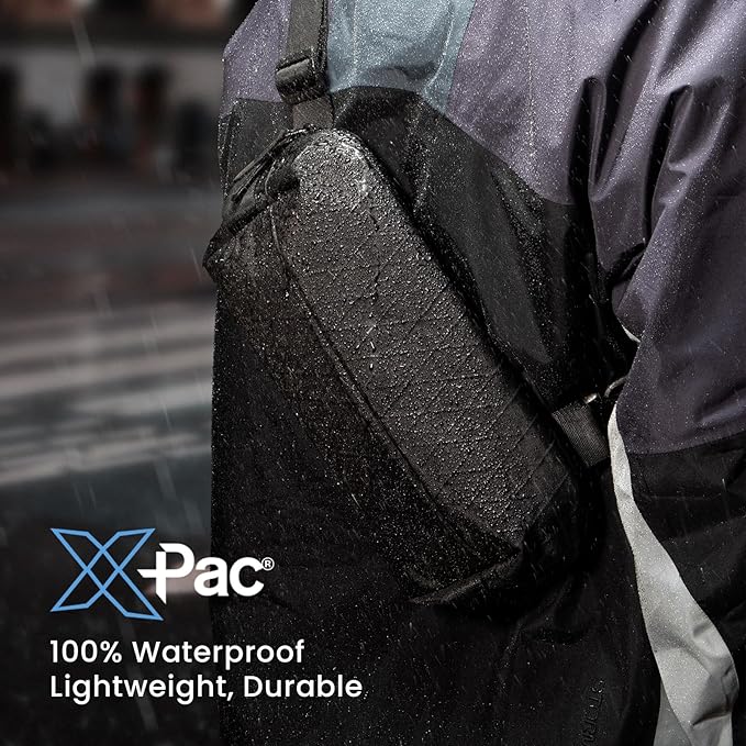 tomtoc Compact EDC Sling Bag 3L-10L, Minimalist Crossbody Bag Chest Shoulder Pack for Men Women, X-pac/Recycled Polyester