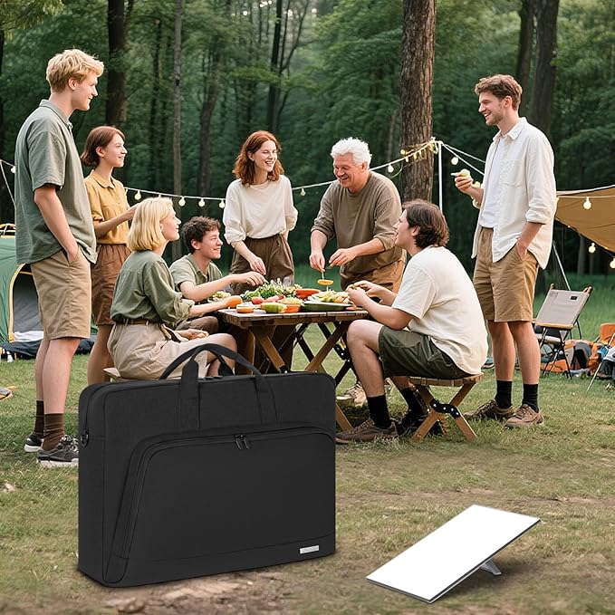 GMAK Starlink Gen 3 Case Carrying Bag, Starlink Organizer Travel Case for Gen 3 Dish and Accessories, Adjustable Shoulder Strap, Portable Standard V3 Dish Travel Bag for Outdoor Camping and RV Trips