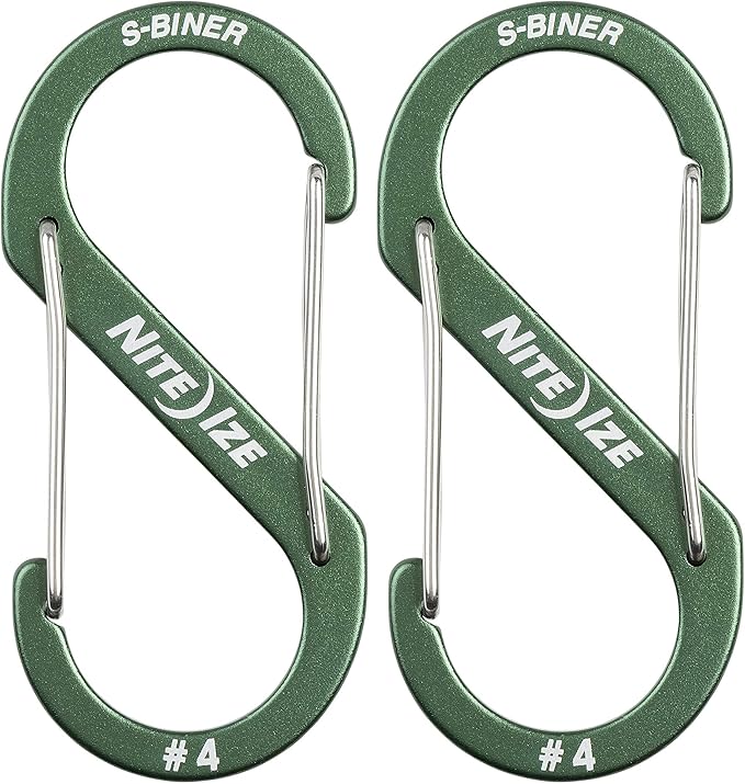 Nite IZE S-Biner Dual Carabiner Aluminum