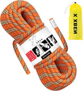 X XBEN Outdoor Climbing Rope 10M(32ft) 20M(64ft) 30M(96ft) 50M(160ft) 70M(230ft) 152M(500FT) 352M(1000FT) Static Rock Climbing Rope for Escape Rope Ice Climbing Equipment Fire Rescue Parachute