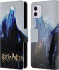 Head Case Designs Officially Licensed Harry Potter Dementor Prisoner of Azkaban II Leather Wallet Case Compatible with Apple iPhone 11