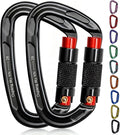 Oupeng sky Auto Locking Carabiner Clips - 28KN (6172lbs) Heavy Duty Caribeaners, Large Carabiner Clip for Keychains，Hammock，Camping, Gym, Hiking, Outdoor ，Dog Leash