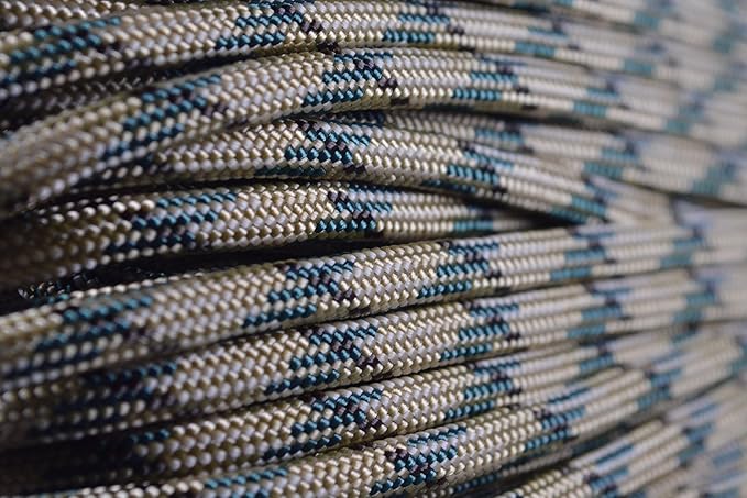BORED? PARACORD! 550 lb Paracord – Ideal for Crafting, DIY Projects, Camping, Military & Active Outdoors – 300+ Colors – Tactical Parachute Cord Type III – Strong - Lowland Forest 50 Feet