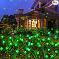 Solar St Patricks Day Lights Outdoor, 6 Pack 48 LED Solar Green Firefly Lights Waterproof, Sway by Wind, Swaying Light for Yard Patio Backyard Garden Planter Flower Bed Pathway Outdoor Decoration